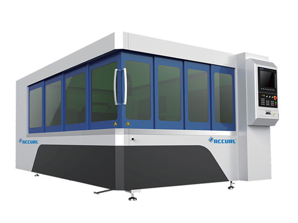 Tavolinë e makinës për prerje me lazer me fibër metalike 500w me sistemin e rrugës së lehtë