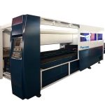 fletë metalike makinë prerëse lazer industriale