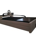 pllaka / tub tubi me lazer me fibër metalike tabela e vetme e punës